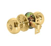 XFORT Bello Entrance Knob Set Polished Brass, Door