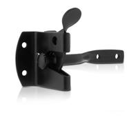 Xfort Black Auto Gate Latch, Garden Gate Latch