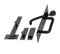 Xfort Black Suffolk Gate Latch