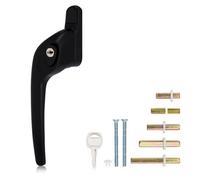 Xfort Cranked Left Window Handle Installation Kit In Black