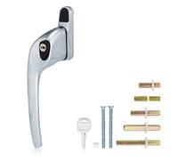 Xfort Cranked Left Window Handle Installation Kit In Polished Chrome