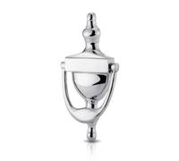 Xfort Door Knocker Polished Chrome, Victorian Style