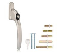 Xfort Inline Window Handle Installation Kit In Satin Chrome