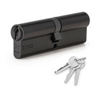 Xfort Matt Black Euro Cylinder Lock 45/45 (90mm)