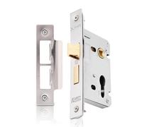 Xfort Polished Chrome Euro Profile Sashlock 65mm