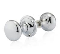Xfort Polished Chrome Victorian Style Rim Knob