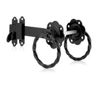 Xfort Ring Gate Latch Twisted Black