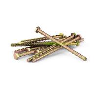 XFORT Sequal Zeus Bolts, Hex Head Concrete Bolts, Self Tapping Fixing Bolts, (8 Pack, M8 X 100mm)