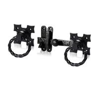 Xfort Smithy's Range Rope Ring Gate Latch Black Antique