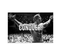 XFPOBH Arnold Schwarzenegger Bodybuilding Motivational Poster Canvas Painting Wall Art Picture Home Decor Print For Bedroom Living Room 16x24inch(40x60cm) Unframe-style