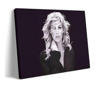 XFPOBH Faith Poster Hill Country Singer Poster Canvas Painting Wall Art Picture Home Decor Print For Bedroom Living Room 16x24inch(40x60cm) Frame-style