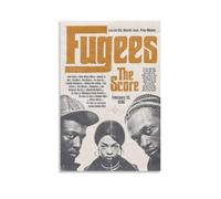 XFPOBH Fugees Hip Hop Poster Canvas Painting Wall Art Picture Home Decor Print For Bedroom Living Room 12x18inch(30x45cm) Unframe-style