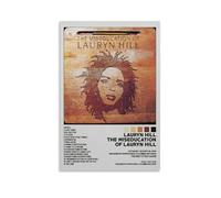 XFPOBH Fugees Poster Lauryn Hill Hip Hop (1) Poster Canvas Painting Wall Art Picture Home Decor Print For Bedroom Living Room 12x18inch(30x45cm) Unframe-style