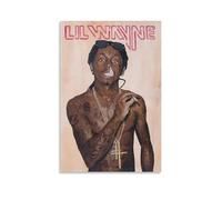 XFPOBH Lil Wayne Rapper Poster Canvas Painting Wall Art Picture Home Decor Print For Bedroom Living Room 08x12inch(20x30cm) Unframe-style