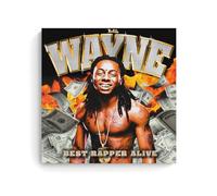 XFPOBH Lil Wayne Rapper Poster Canvas Painting Wall Art Picture Home Decor Print For Bedroom Living Room 12x12inch(30x30cm) Unframe-style