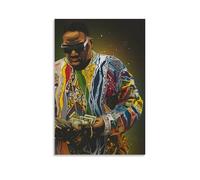 XFPOBH Notorious BIG Rapper Poster Canvas Painting Wall Art Picture Home Decor Print For Bedroom Living Room 12x18inch(30x45cm) Unframe-style