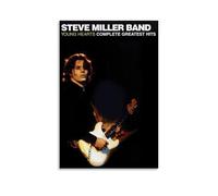 XFPOBH Steve Poster Miller Band Poster Canvas Painting Wall Art Picture Home Decor Print For Bedroom Living Room 12x18inch(30x45cm) Unframe-style