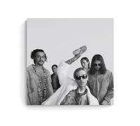 XFPOBH The Neighbourhood Rock Band Poster Poster Canvas Painting Wall Art Picture Home Decor Print For Bedroom Living Room 12x12inch(30x30cm) Unframe-style