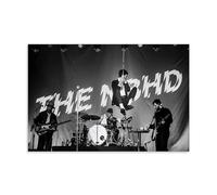 XFPOBH The Neighbourhood Rock Band Poster Poster Canvas Painting Wall Art Picture Home Decor Print For Bedroom Living Room 08x12inch(20x30cm) Unframe-style