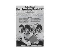 XFPOBH The Talking Heads Rock Band Poster Canvas Painting Wall Art Picture Home Decor Print For Bedroom Living Room 20x30inch(50x75cm) Unframe-style