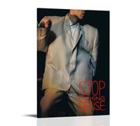 XFPOBH The Talking Heads Rock Band Poster Canvas Painting Wall Art Picture Home Decor Print For Bedroom Living Room 20x30inch(50x75cm) Frame-style