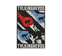 XFPOBH The Talking Heads Rock Band Poster Canvas Painting Wall Art Picture Home Decor Print For Bedroom Living Room 12x18inch(30x45cm) Unframe-style
