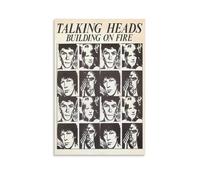 XFPOBH The Talking Heads Rock Band Poster Canvas Painting Wall Art Picture Home Decor Print For Bedroom Living Room 16x24inch(40x60cm) Unframe-style