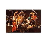 XFPOBH The Talking Heads Rock Band Poster Canvas Painting Wall Art Picture Home Decor Print For Bedroom Living Room 24x36inch(60x90cm) Unframe-style