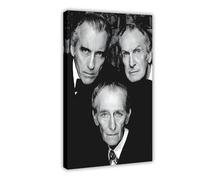 XFQGEC Horror Movie Classics, Vincent Award, Lee, Peter Cushing, Canvas Poster Bedroom Decor Landscape Office Room Decor Gift 08x12inch(20x30cm)