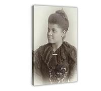 XFQGEC Ida B. Wells-Barnett, Canvas Poster Bedroom Decor Landscape Office Room Decor Gift 08x12inch(20x30cm)