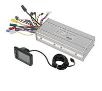 XFSLDOPRW Electric Bike Conversion Kit 35A Controller, S866 LCD Display Panel Set, 1500W Motor Kit for Mountain Bike and Scooter, with Metal Housing and Rainproof ABS Display