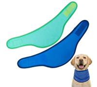 XFSRG 2 Pieces Cooling Bandana for Dogs Cooling Dog Collars, Cooling Scarf for Pets Home Cooling Dog Bandana Ideal for Refreshing Dogs in Summer (S)