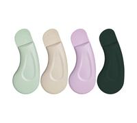 XFSRG 4 Pieces Blackhead Remover Tools Silicone Blackhead Remover for Nose Facial Scraper Soft and Safe