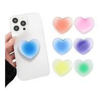 XFSRG 6 Pieces Foldable and Extendable Phone Holders Airbag Gradient Heart Holder and Handle Multifunction Portable Holder for Smartphone