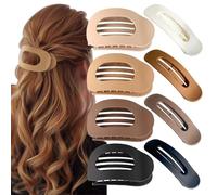 XFSRG 8 Pieces Women Hair Clips Strong Side Hold Non-Slip Elegant Side Clips for Everyday Sports Driving Lying Down (Multicoloured)