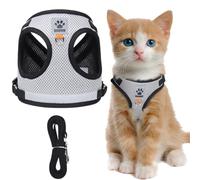 XFSRG Adjustable Harness for Cats and Small Dogs, Comfortable and Safe Walking, Anti-Escape Design and Soft Material for Cats and Small Dogs as Safe Harness
