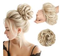 XFSRG Bun Hairpiece with Elastic Band, Hair Extensions, Girls' Hairpieces for Thin Hair, Synthetic Hairpiece, Headband, Braid, Hair Extension, Suitable for Weddings, Parties