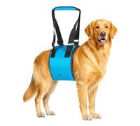 XFSRG Carrying Aid Dog Carrier Strap Adjustable Dog Carrying Aid for the Support of Disabled and Elderly Dogs (Blue M)