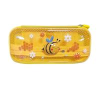 XFSRG Cute Panda Canvas Pencil Case for Teenagers Large Capacity Floral Design Multifunctional Pencil Case for Girls and Boys, Rot, Koala, Sinicism