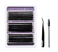 XFSRG Eyelash Extensions Set Cluster Lashes Fake Lashes Artificial Eyelashes Individual DIY Lashes Natural Eyelashes Single Natural Lashes