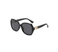XFSRG Large Sunglasses Women's Elegant Polarised UV400 Sun Protection Classic Vintage Glasses Fashion, black