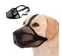 XFSRG Muzzle for Large Dogs Made of Breathable Mesh Material Safe Muzzle for Labrador and French Bulldog Ideal for Walks and Training (M)