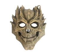 XFSRG Venetian Mask Women's with Horns Fancy Dress Masks for Adults Masquerade Ball Costume Elegant and Mystical Masks for Carnival Halloween and Parties