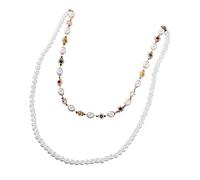 XFSRG Wallet Chain Double Layer Chain for Punk Trousers Fashion Accessory Key Chain Decorative Urban Jewelry Hip-Hop Style Trendy Accessory