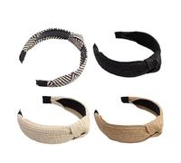 XFSRG Women's Elegant Natural Braided Design Hair Band Fashion Casual Headband For All Occasions