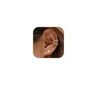 XFSRG Women's Fashion Pendant Earrings Copper Star Zircon for All Occasions, Eine Grösse, Cromo, Agate