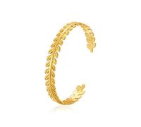 XFSRG Women's Gold Bracelet Elegant and Modern Jewellery Women's Chic and Refined Personalised Bracelet for All Occasions, L, Cromo, Agate