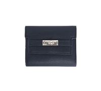 XFSRG Women's Purse Made of Smooth and Soft Synthetic Leather, Small and Short Format Purse Ladies in Very Beautiful Colours with Many Compartments for Women Girls, black, 主义
