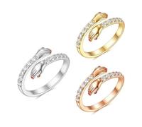 XFSRG Women's Ring Adjustable Elegant Jewellery for All Occasions