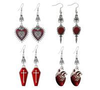 XFSRG Women's Stainless Steel Earrings Elegant Gothic Jewellery for All Occasions